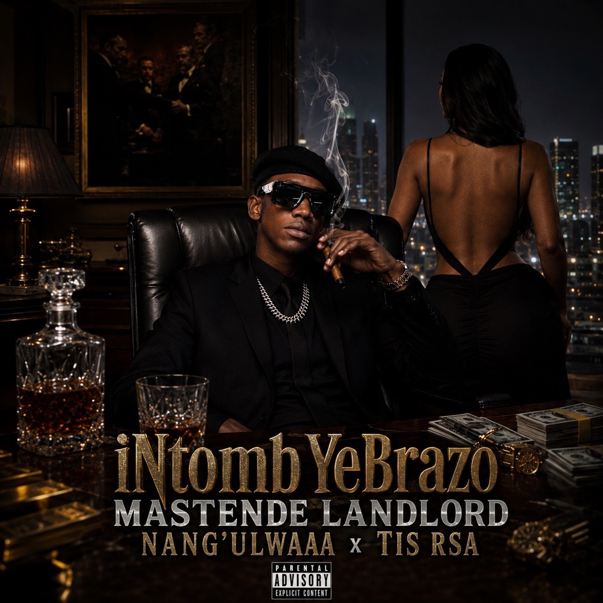 iNtomb Yebrazo (feat. Nang'ulwaaa & TIS RSA) - Single by Mastende Landlord album cover
