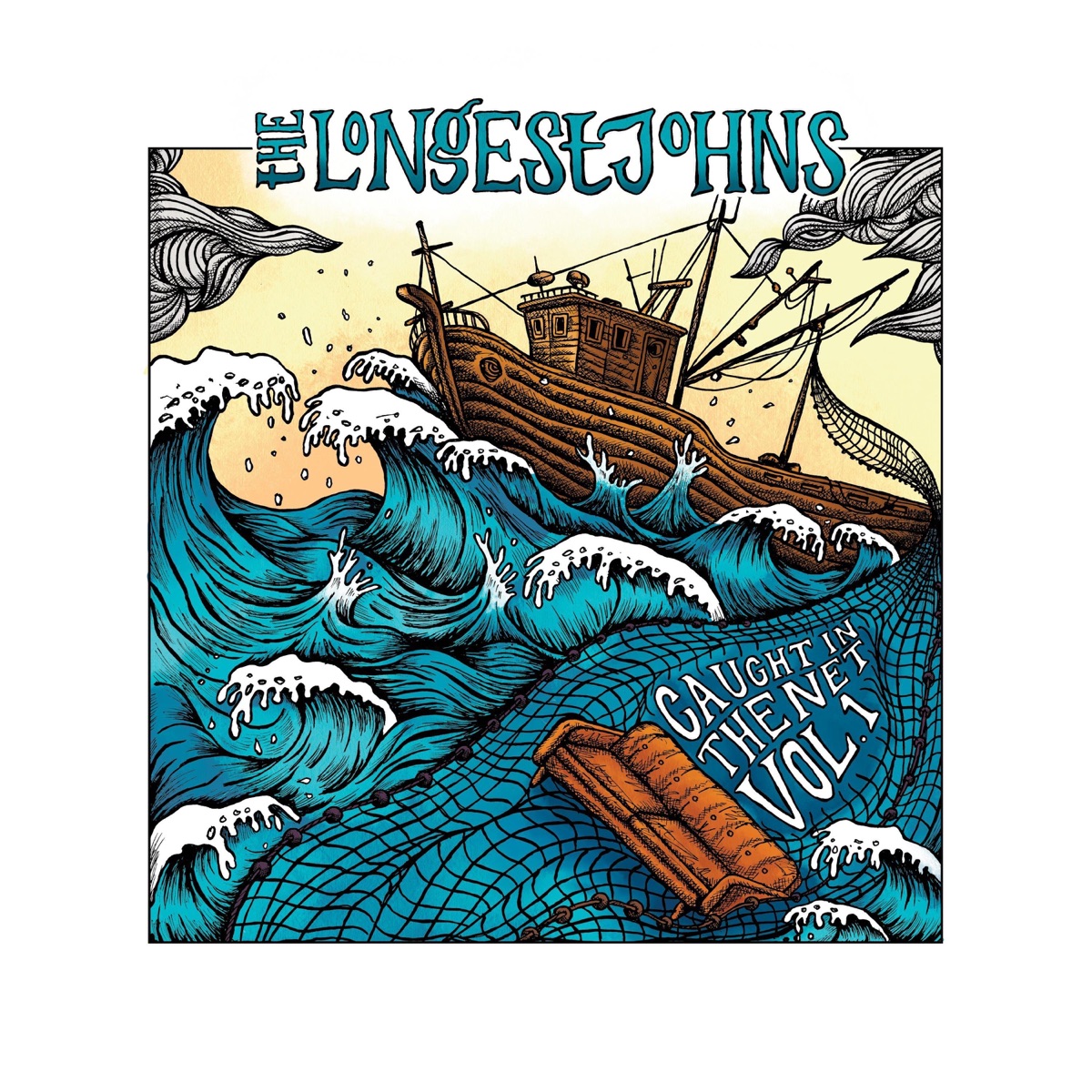 Caught in the Net by The Longest Johns album cover
