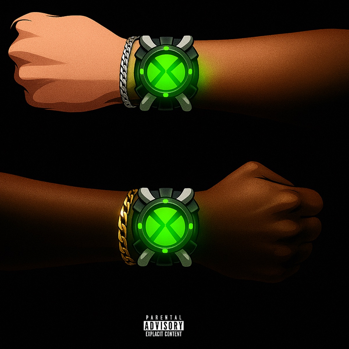 Ominitrix - Single by Vollk & TH⁷n album cover