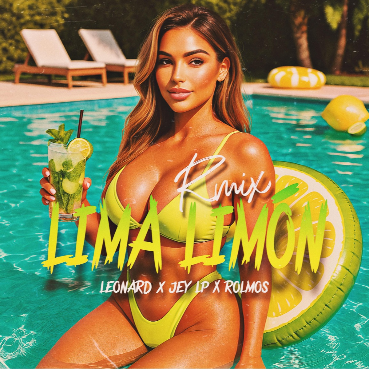 Lima Limón (feat. Jey LP, ROLMOS & Came Beats) [REMIX] - Single by Leonard album cover