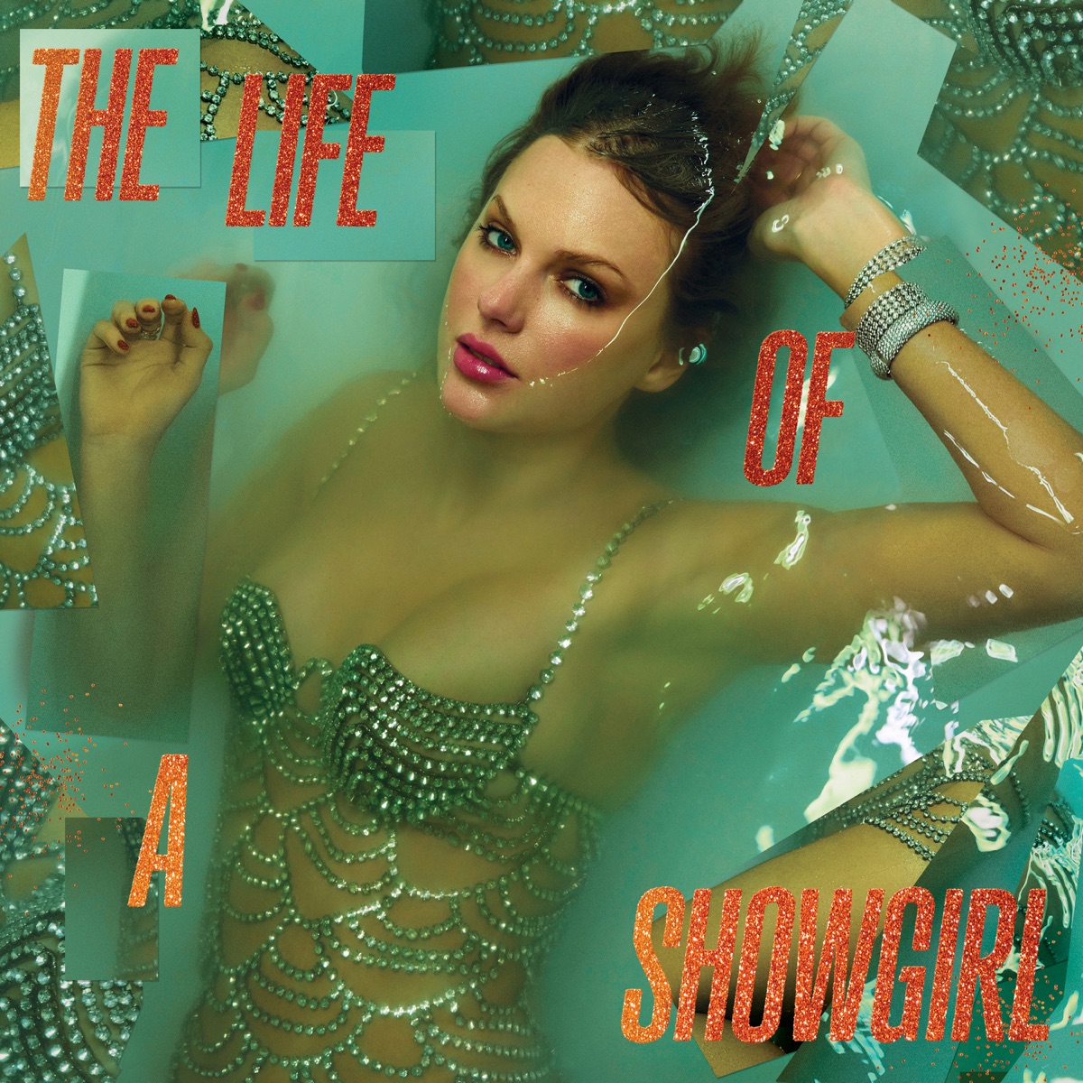 The Life of a Showgirl by Taylor Swift album cover artwork