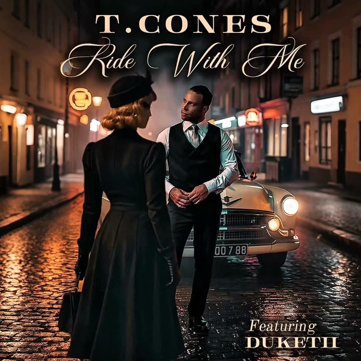 Ride With Me (feat. Duketii) - Single by T. Cones album cover