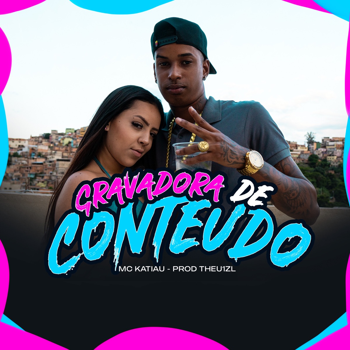 Gravadora de Conteudo - Single by Mc Katiau & Prod. Theu1zL album cover