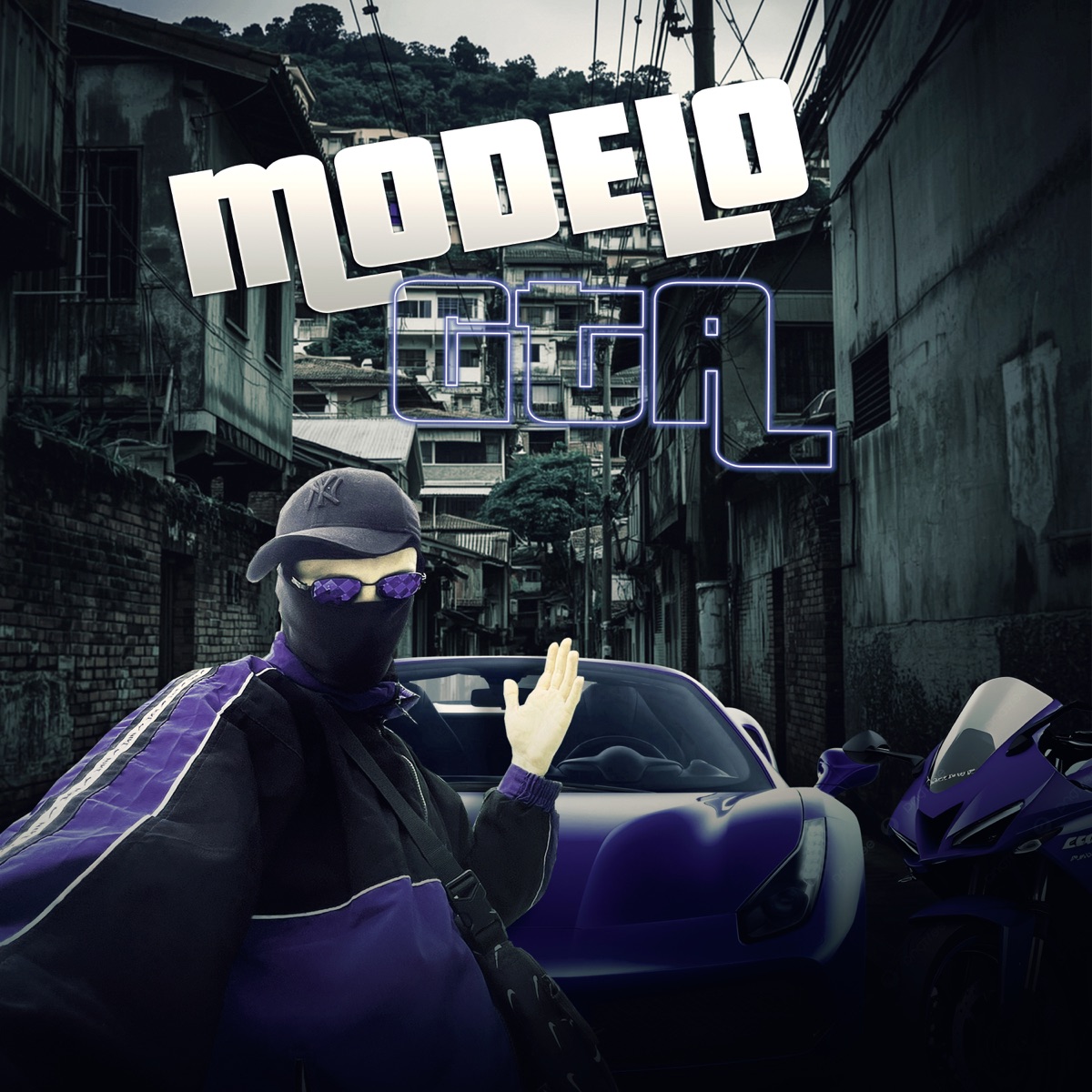 Modelo Gta - Single by Peu MC oficial album cover