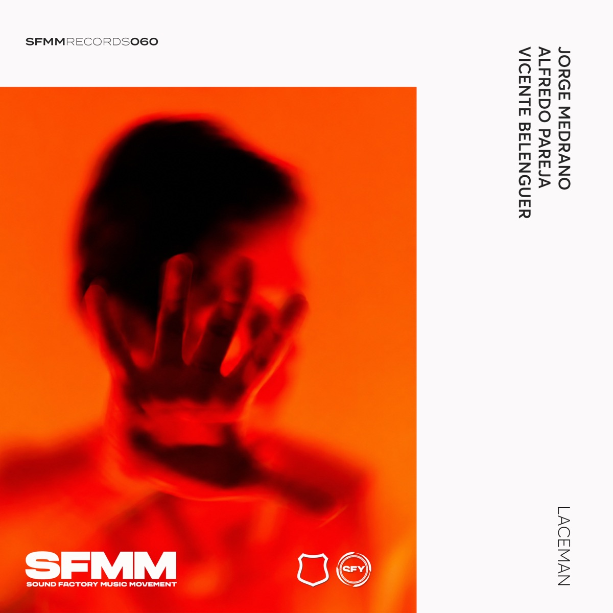 LaceMan - Single by Jorge Medrano, Alfredo Pareja & Vicente Belenguer album cover