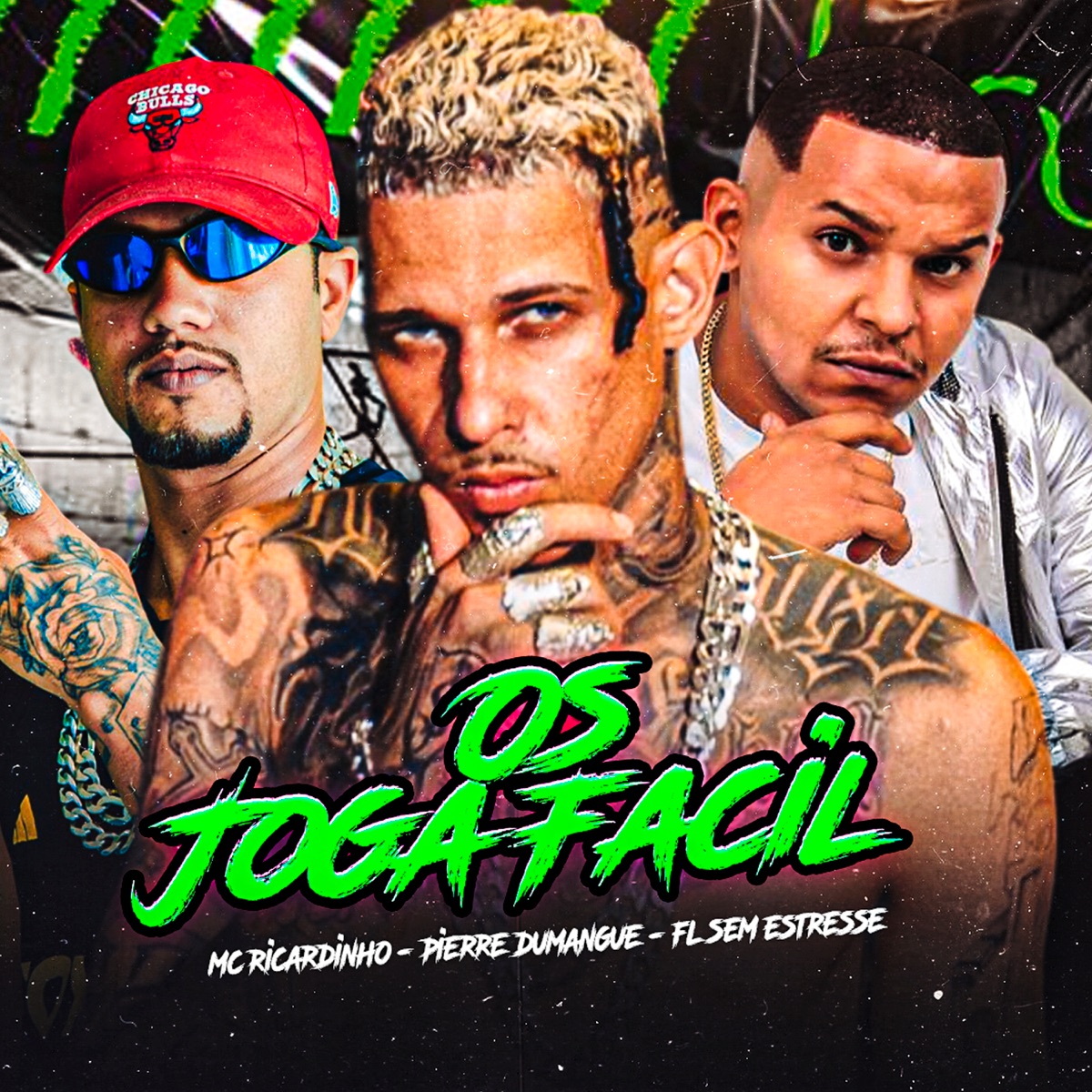Os Joga Facil - Single by MC Ricardinho, Fl Sem Estresse & Pierre Dumangue album cover