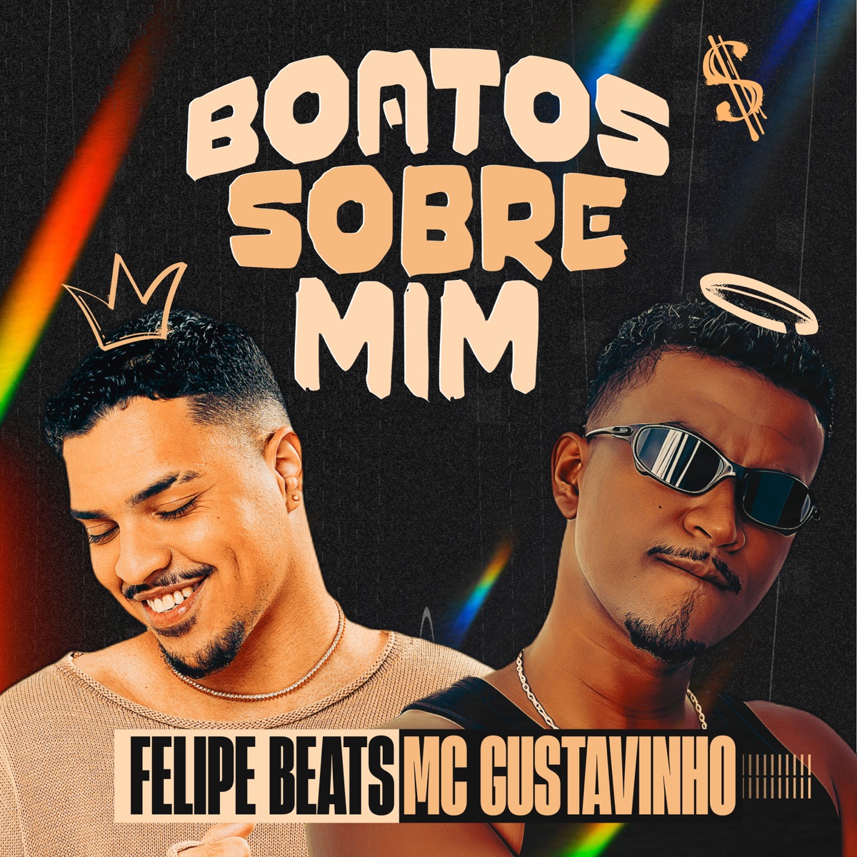 Boatos Sobre Mim - Single by Felipe Beats & MC Gustavinho album cover
