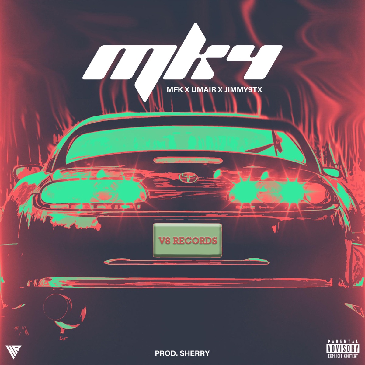 MK4 (feat. JimmY9TX & UMAIR) - Single by MFKv8 album cover