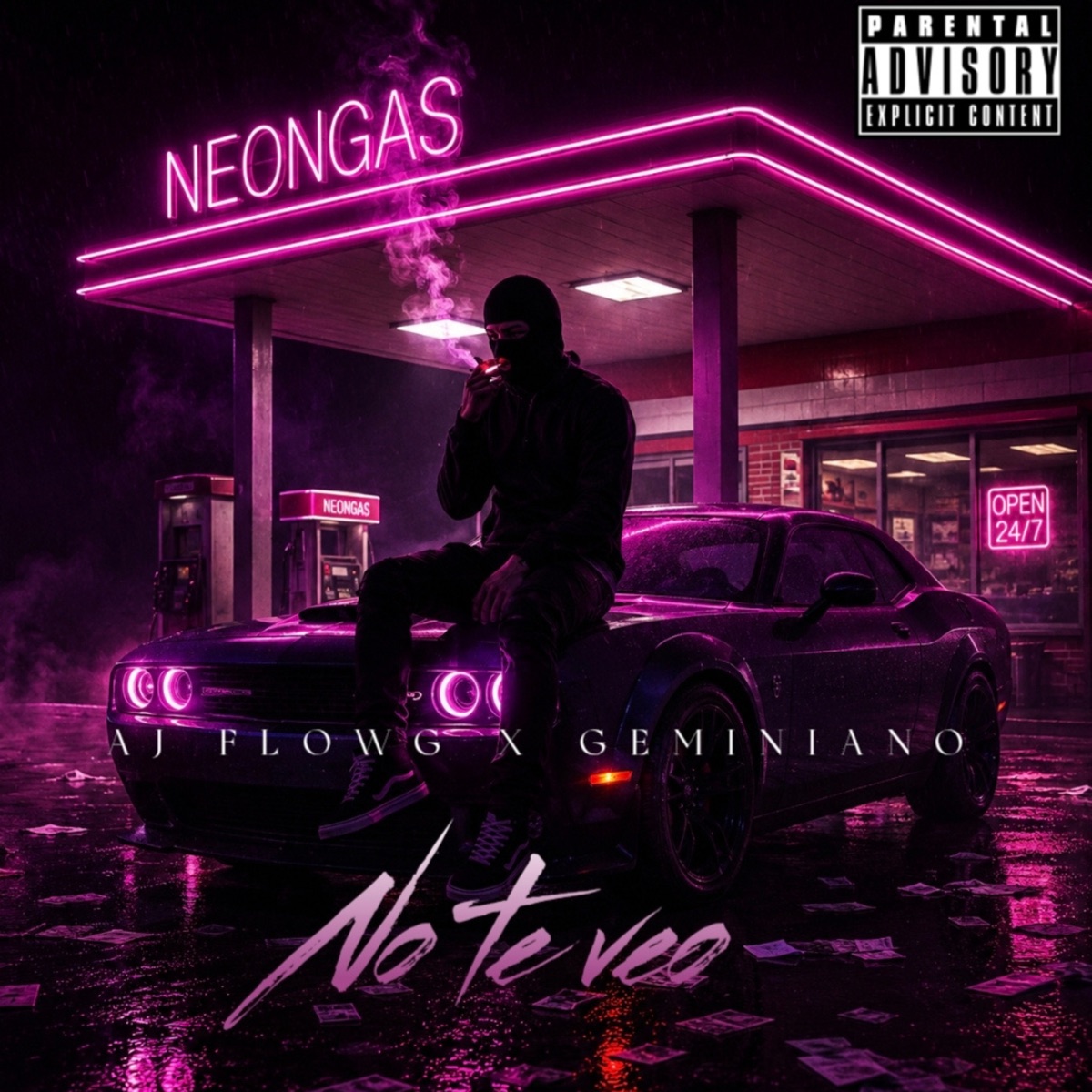 No te veo - Single by AJ FlowG & Geminiano album cover