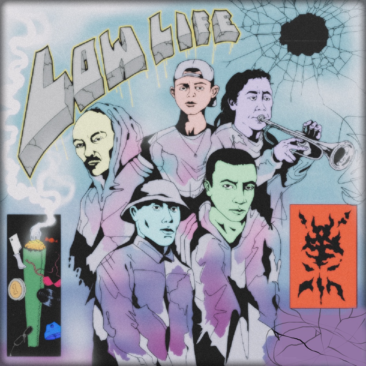 Low Life by Teachece Mares album cover