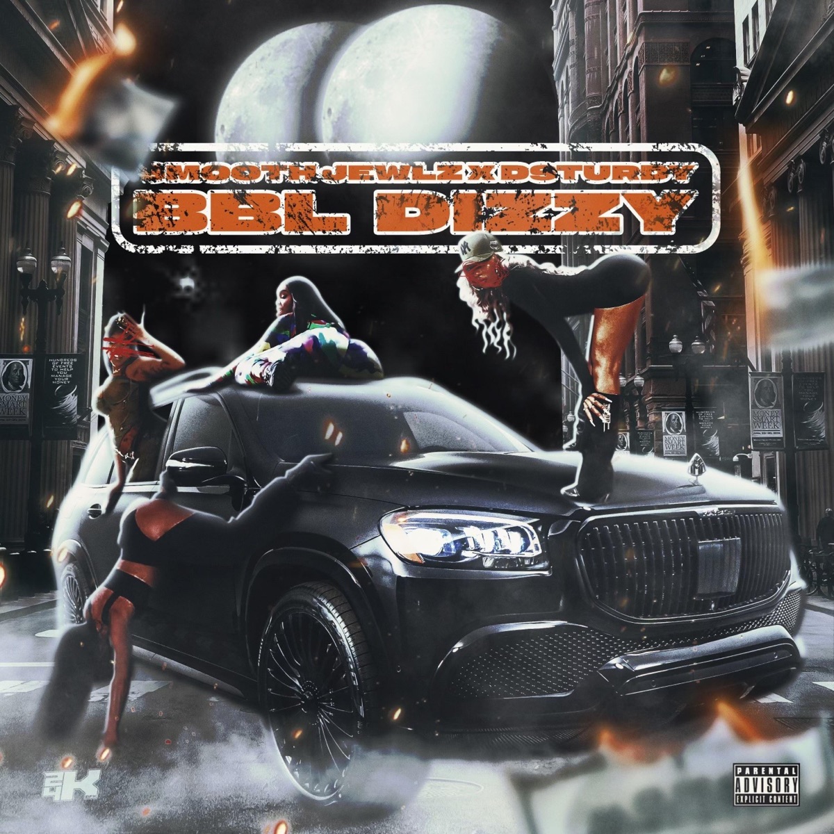 BBL DIZZY (feat. D STURDY) [Remix] - Single by Smooth Jewlz album cover