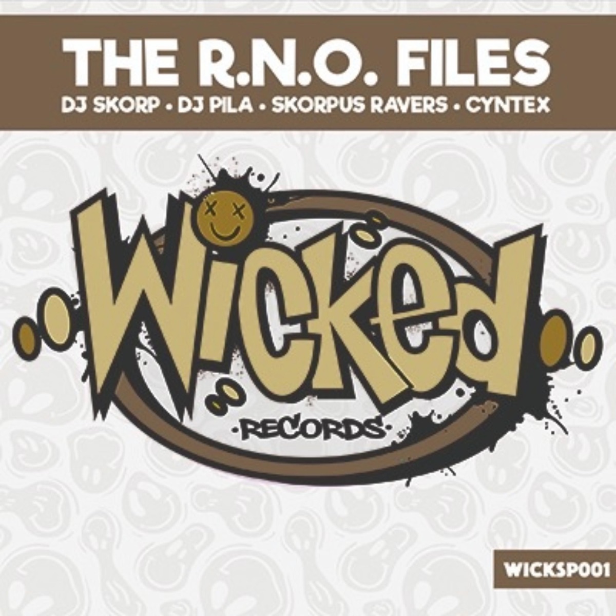 The R.N.O. Files - EP by DJ Skorp, DJ Pila, Skorpus Ravers & Cyntex album cover