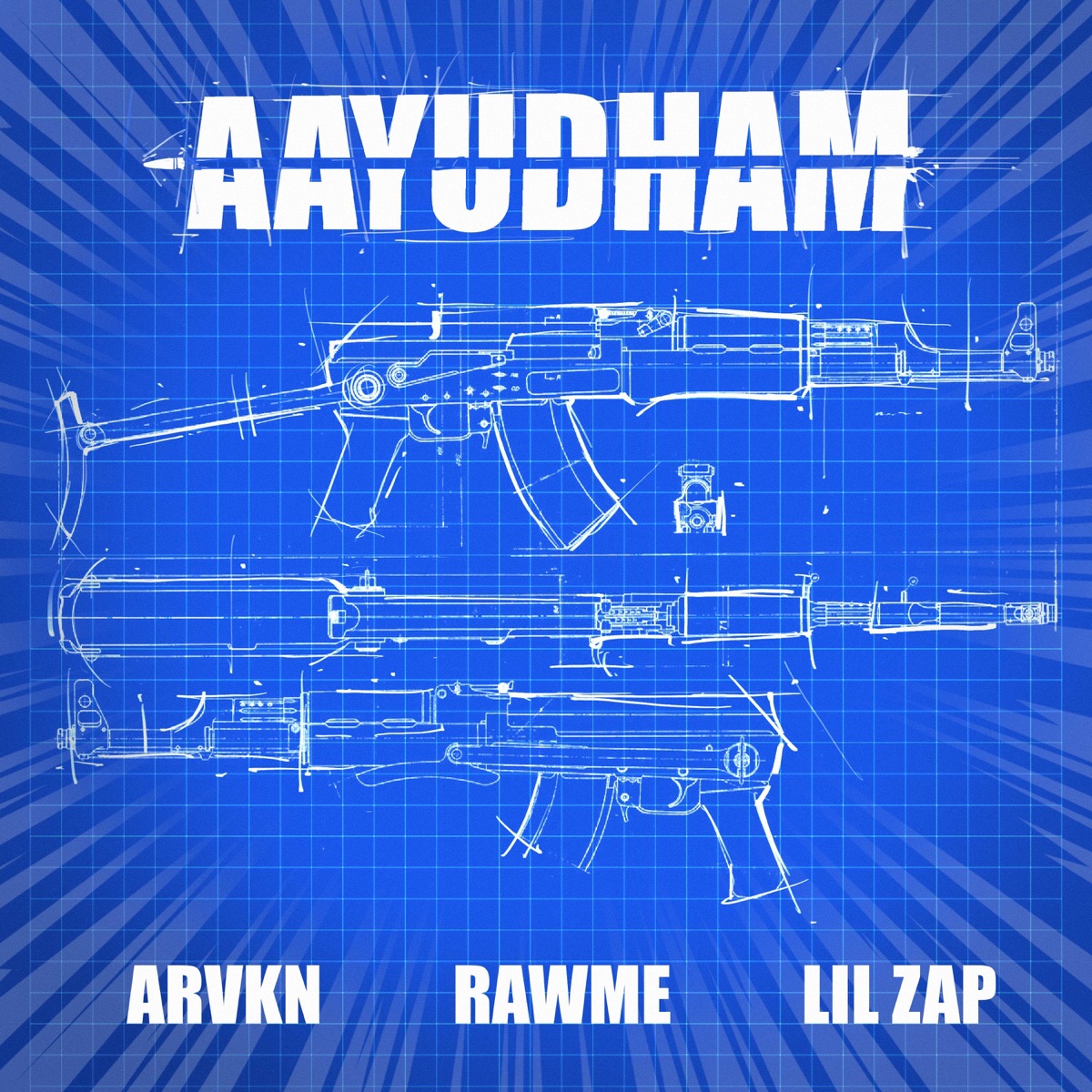 AAYUDHAM - Single by RAWME, ARVKN & Lilzap album cover