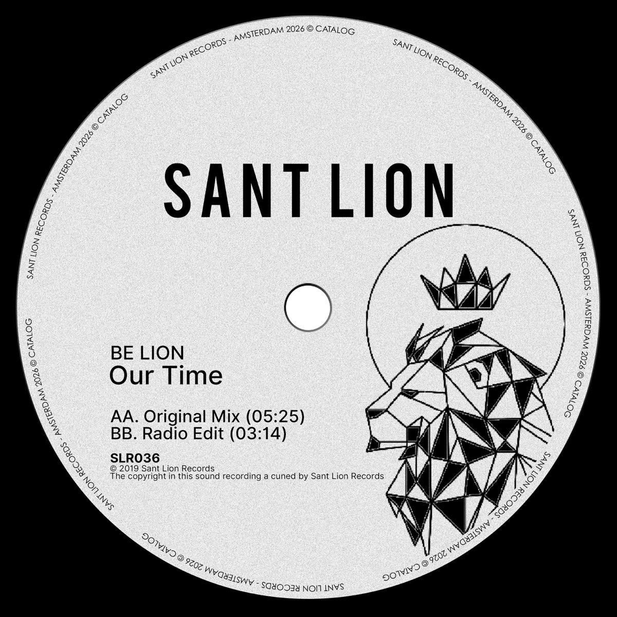 Our Time - Single by Be Lion album cover