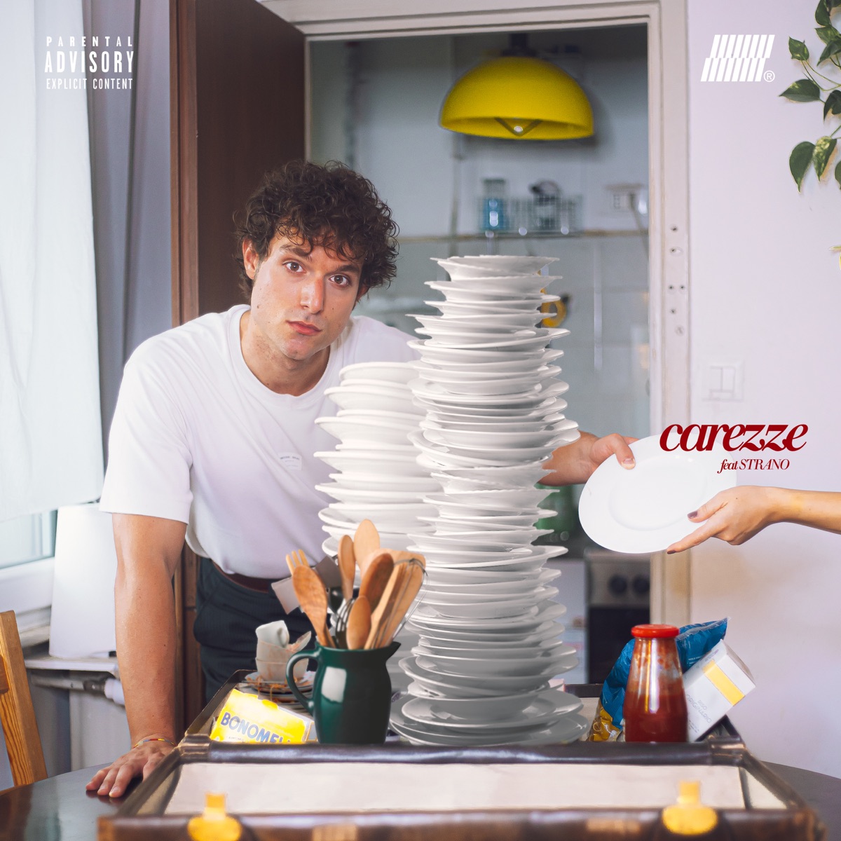 Carezze - Single by Gabriele, Il Guapo & Strano album cover
