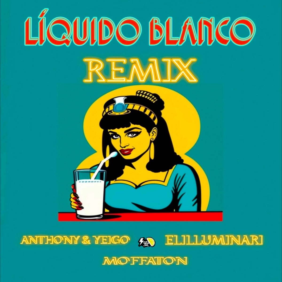 Líquido Blanco (Remix) - Single by Moffaton, Anthony & Yeigo & Elilluminari album cover
