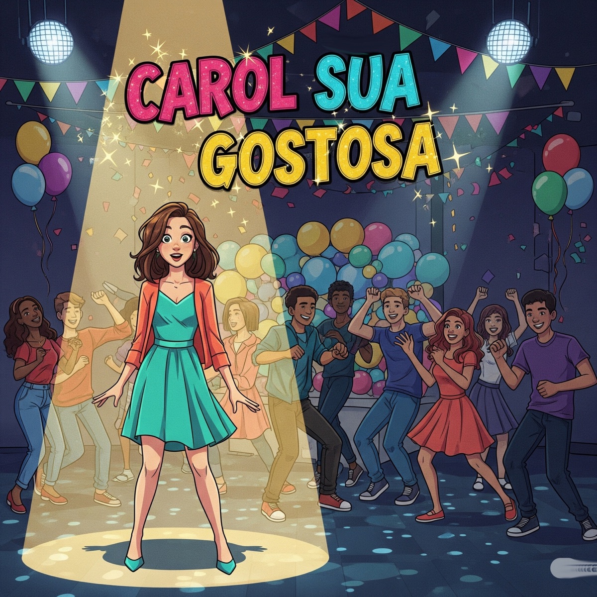 CAROL SUA GOSTOSA - Single by Mc Bocão Capixaba & MC NEGÃO DE VILA VELHA album cover