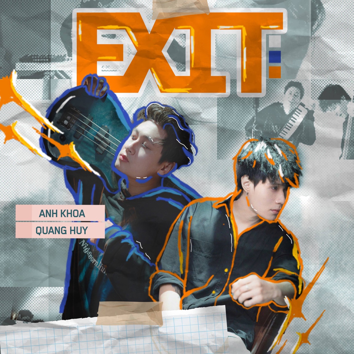 EXIT - Single by Anh Khoa & Quang Huy album cover