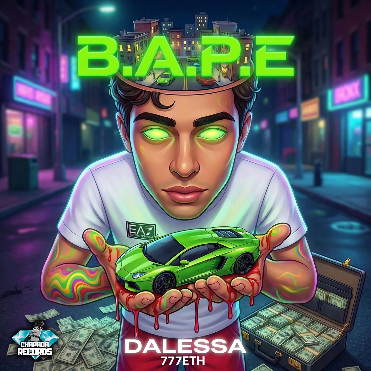 B a P E - Single by 777eth & Dalessa album cover