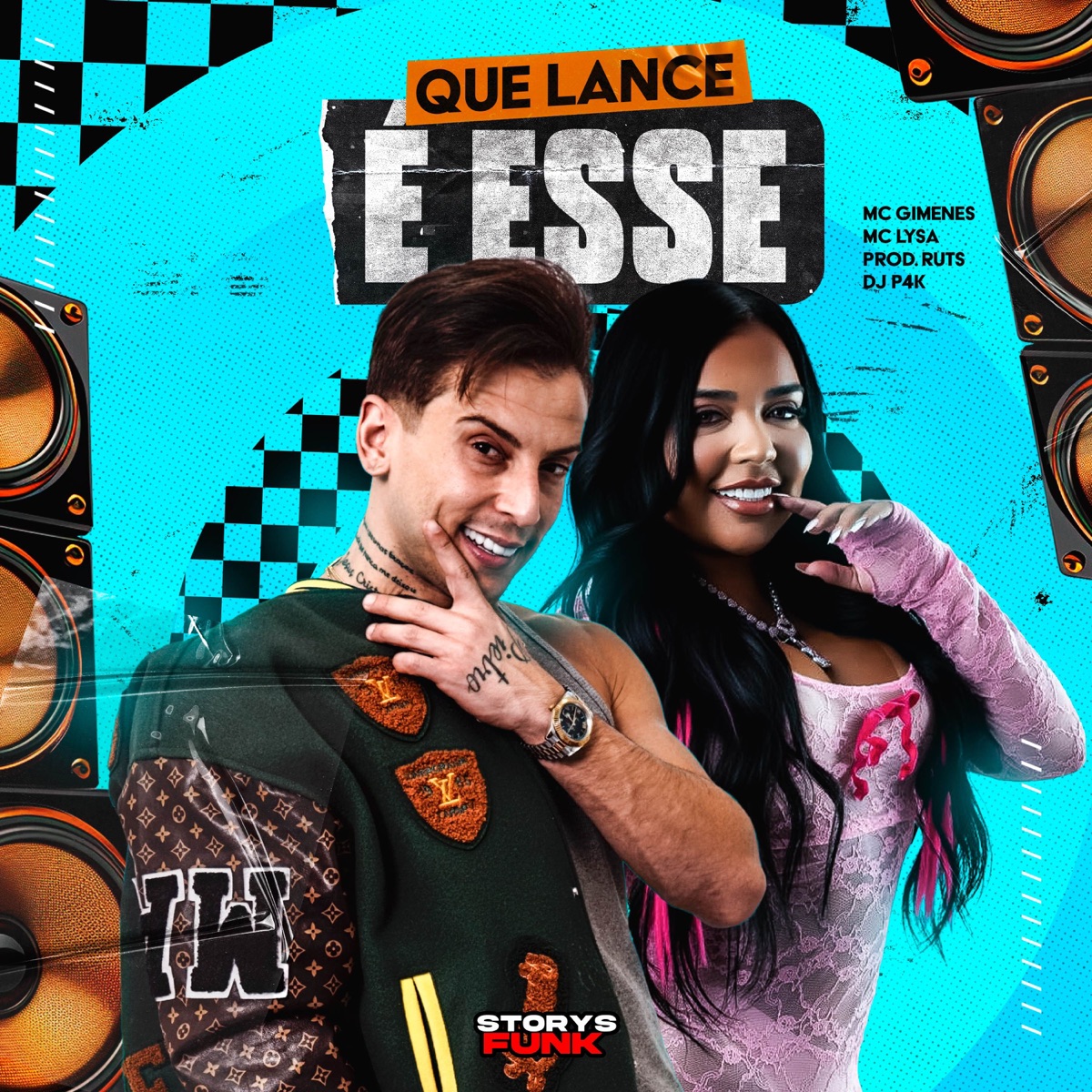 Que Lance é Esse (with DJ P4K) - Single by Prod.Ruts, Storys Funk, Mc Gimenes & Mc Lysa album cover