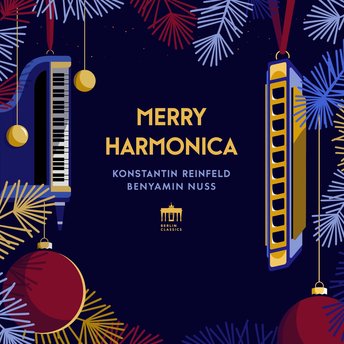 Merry Harmonica by Benyamin Nuss & Konstantin Reinfeld album cover