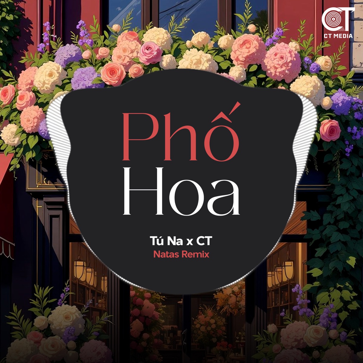 Phố Hoa (Natas Remix) - Single by Tú Na, Natas Remix & H2O EDM album cover