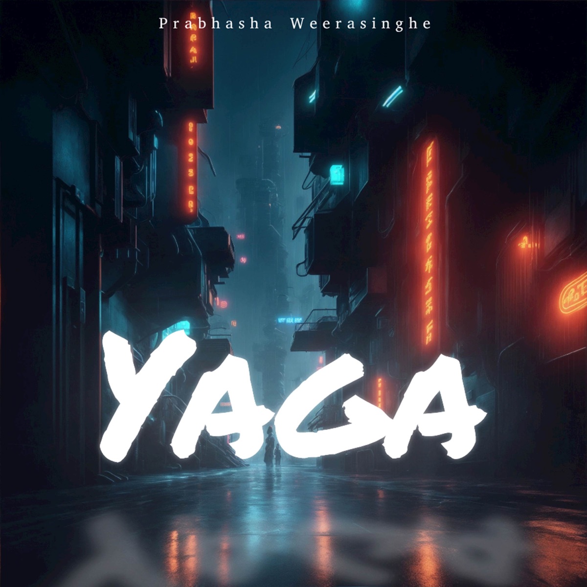 Yaga - Single by Prabhasha Weerasinghe album cover