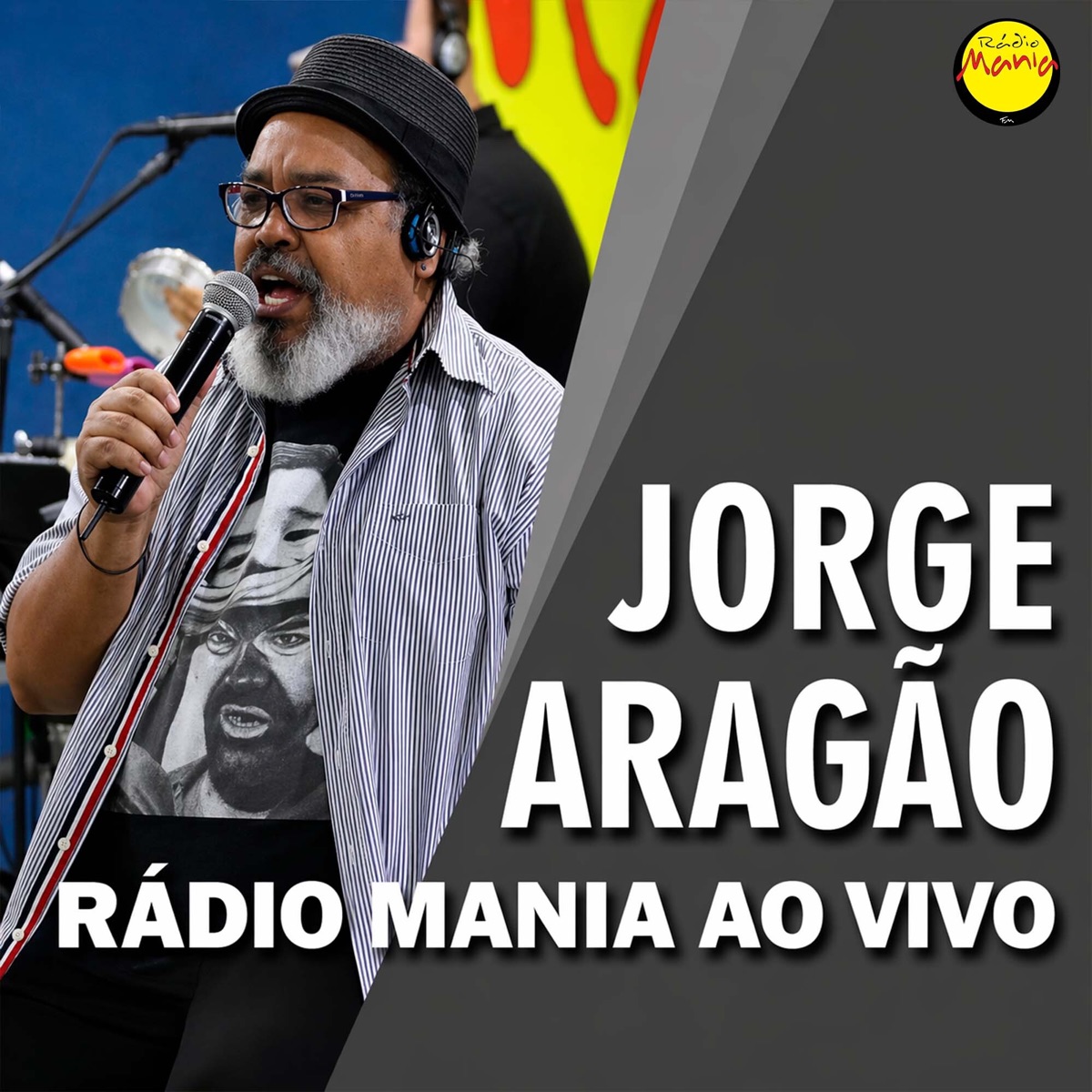 MANIA AO VIVO | JORGE ARAGÃO (AO VIVO) by Mania do Brasil & Jorge Aragão album cover