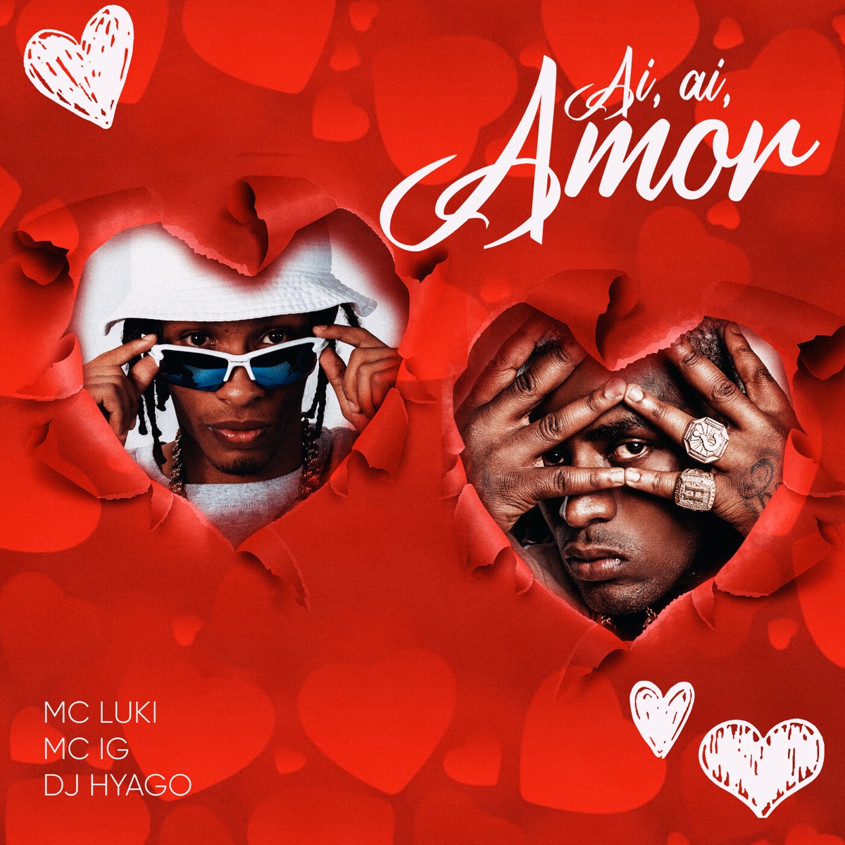 Ai Ai Amor - Single by MC Luki, Mc IG & DJ Hyago album cover