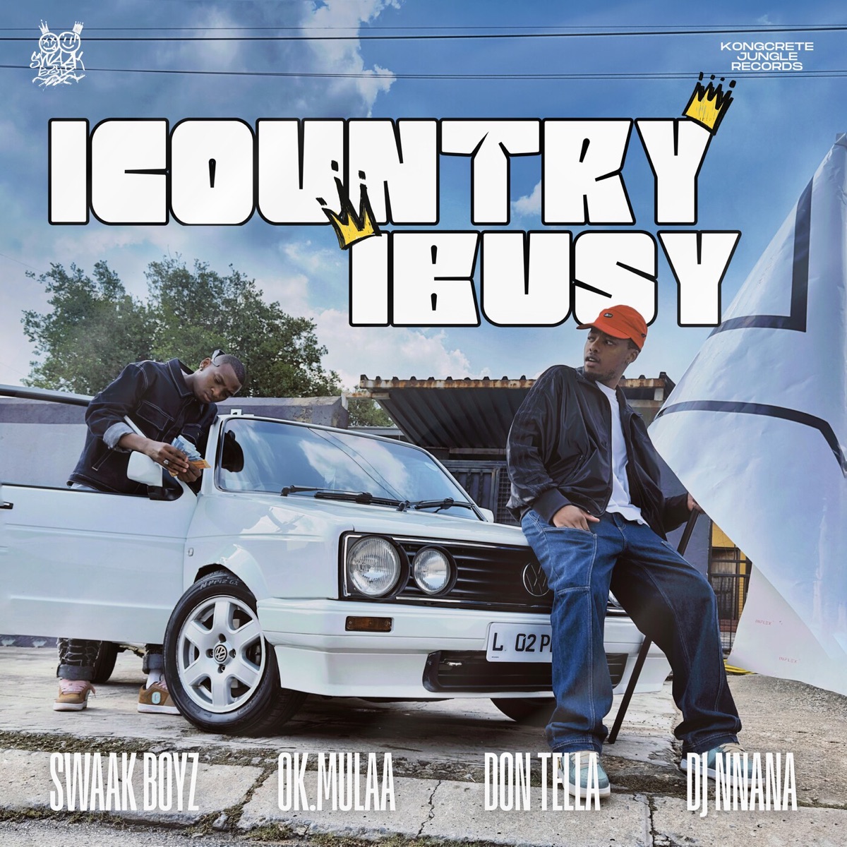 iCountry iBusy - Single by SWAAK BOYZ, OK.Mulaa, Don Tella & Dj Nnana album cover
