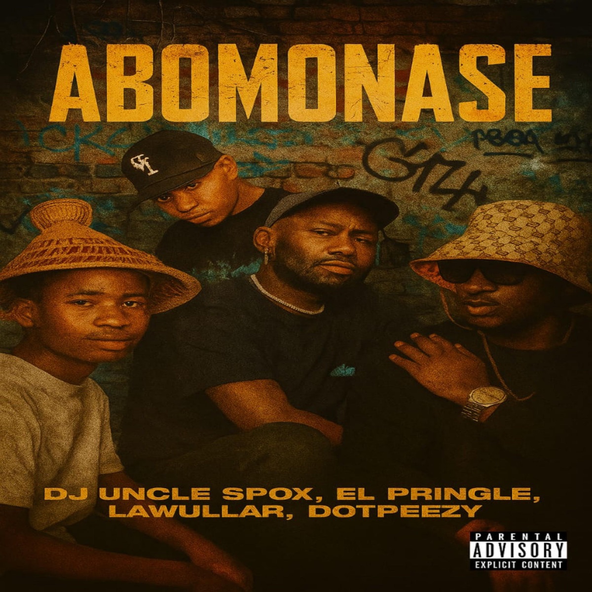 Abomonase (feat. Uncle Spox, Lawullar & EL-Pringle) - Single by DotPeezy album cover