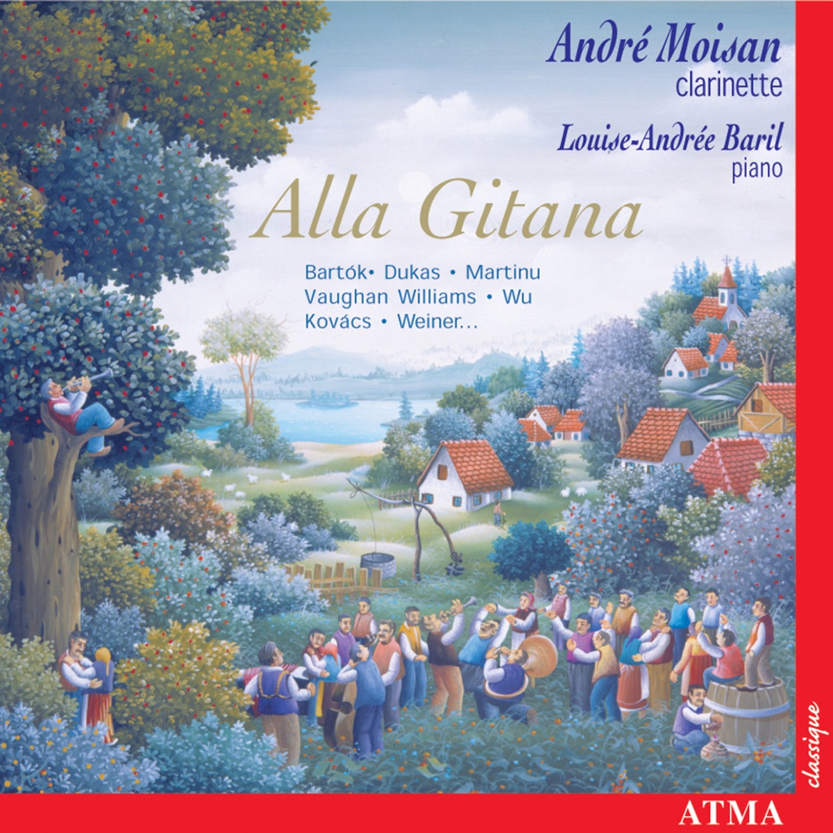 Alla Gitana by André Moisan & Louise-Andree Baril album cover