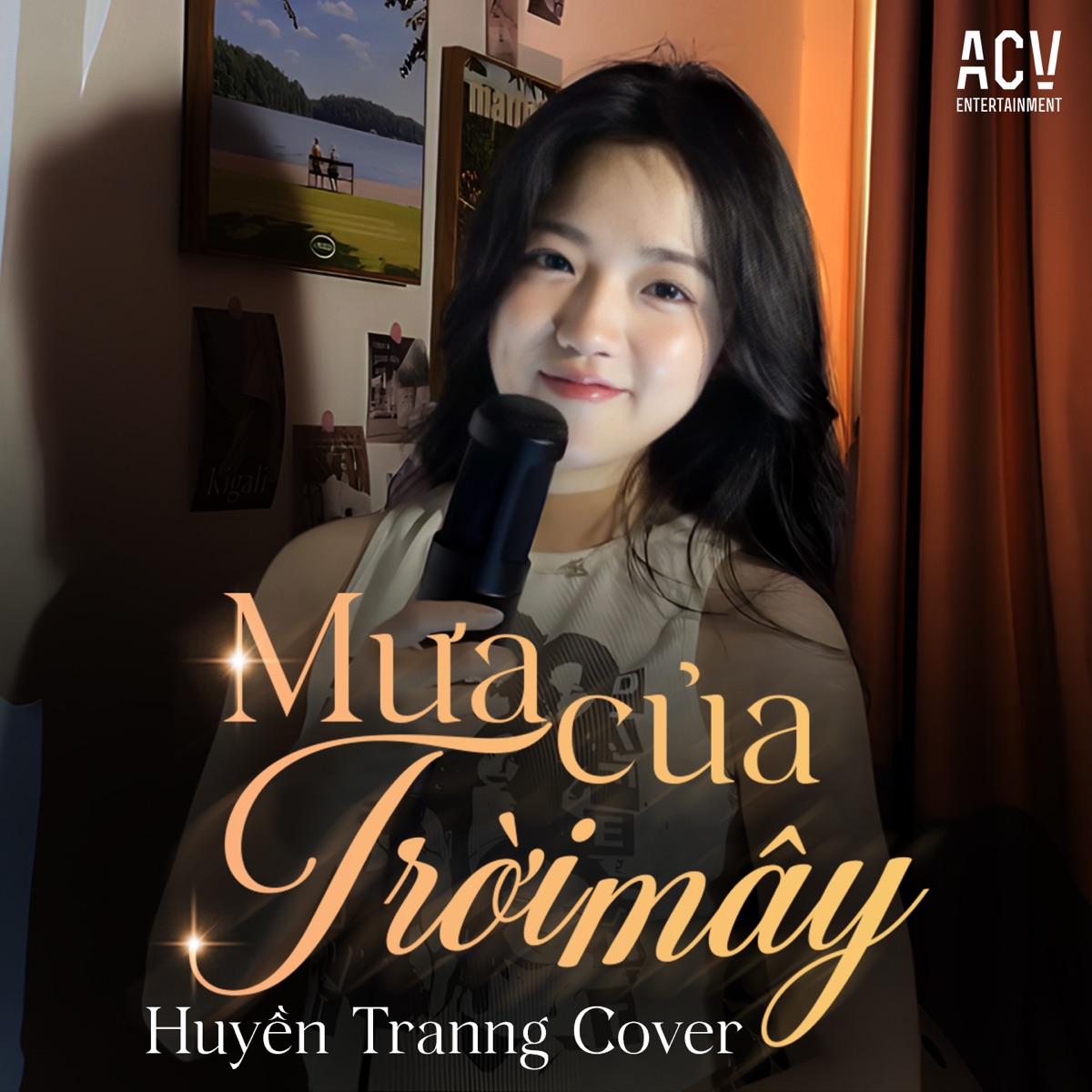 Mưa Của Trời Mây - Single by Huyền Tranng album cover