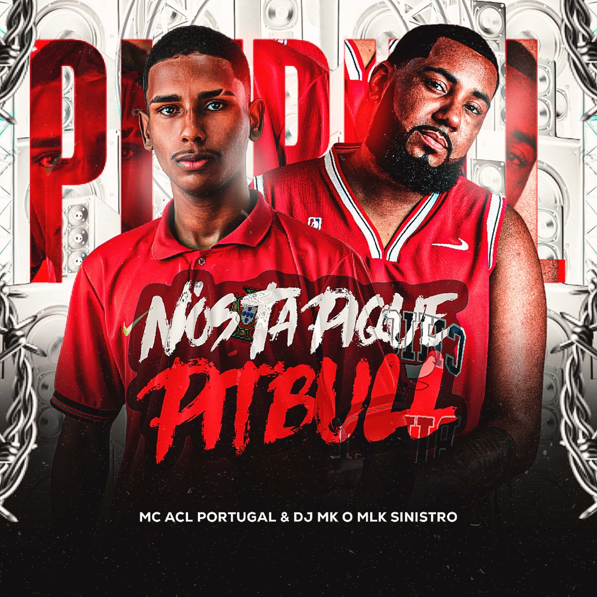 Nós Tá Pique Pitbull - Single by DJ MK o Mlk Sinistro & MC ACL Portugal album cover