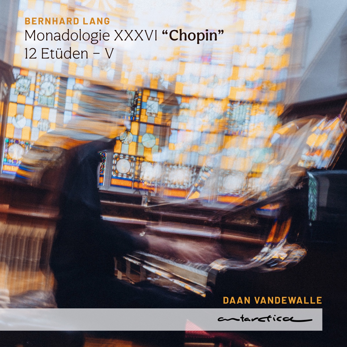 Monadologie XXXVI "Chopin“ - 12 Etüden für Klavier solo: Etüde V - Single by Daan Vandewalle album cover