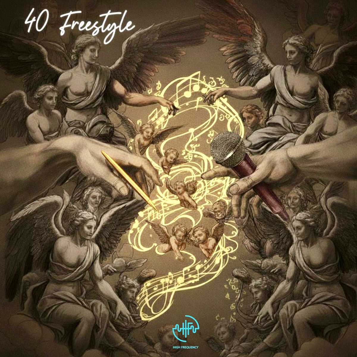 40 Freestyle - Single by Amaro Golden 0620, IcyKolin & HIGH FREQUENCY CL album cover