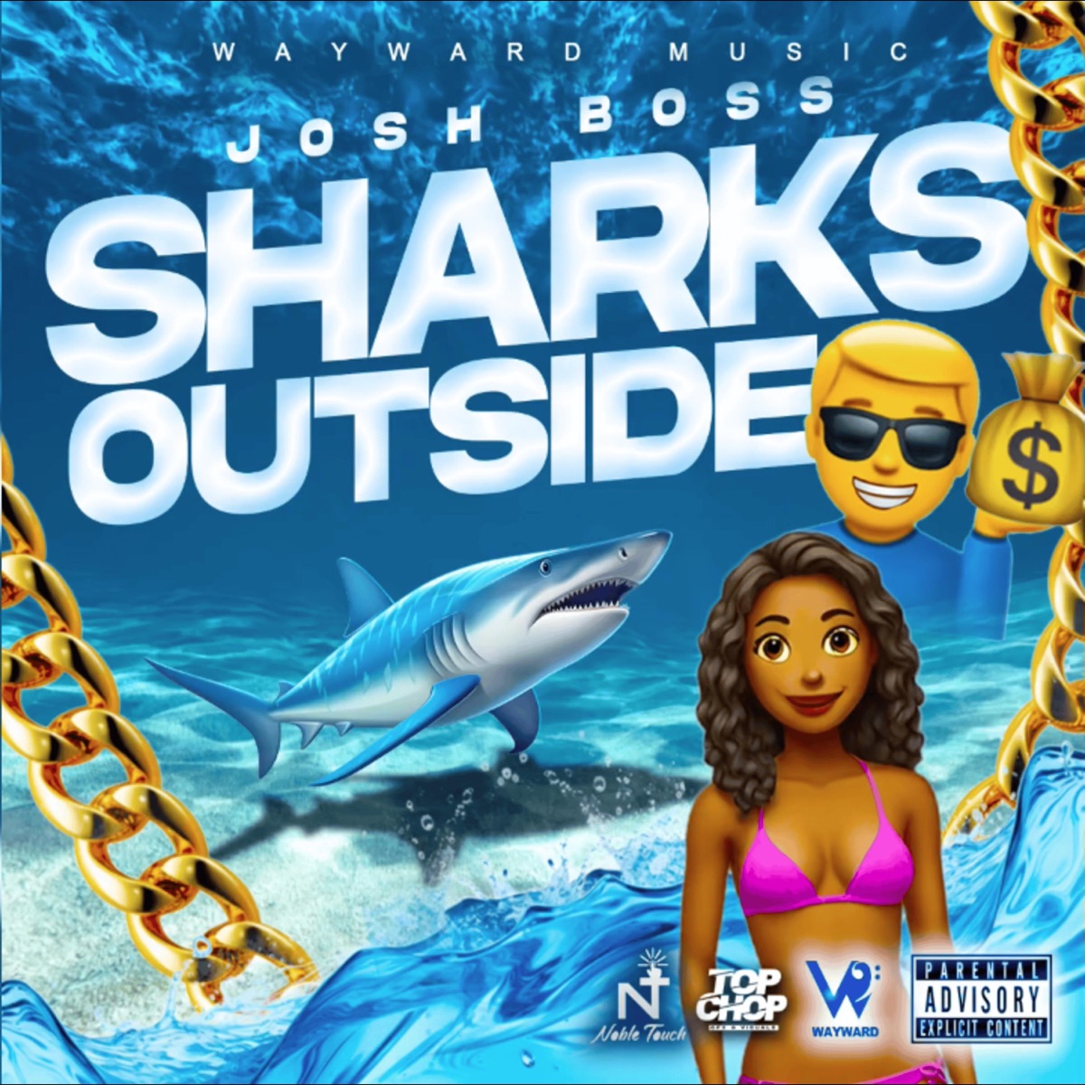 Sharks Outside (feat. Josh Boss) - Single by Dj Stunna TT album cover