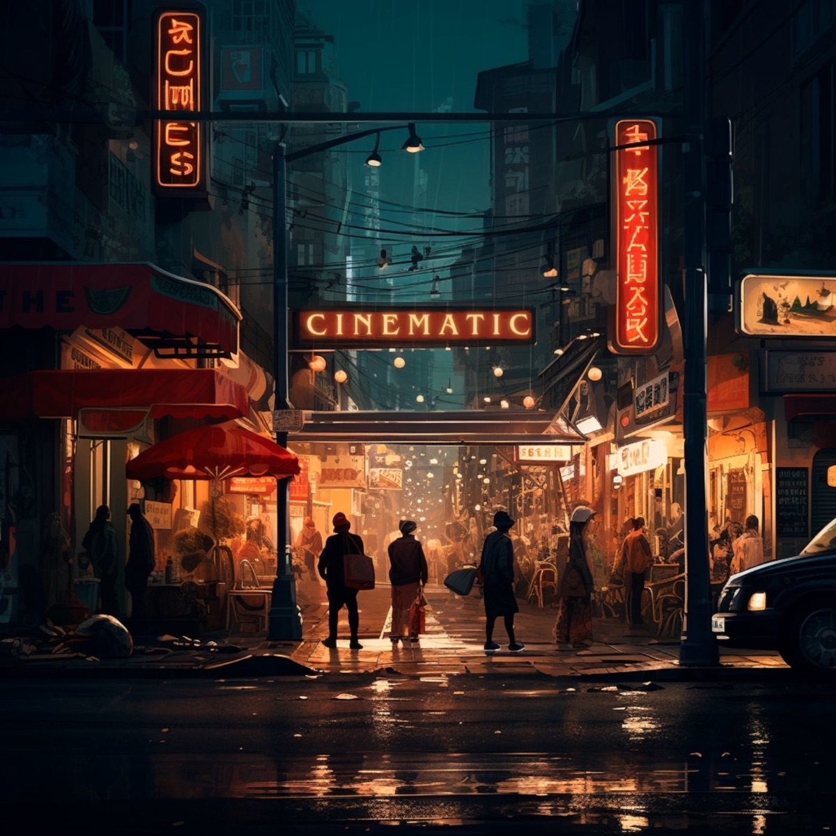 Cinematic - Single by Adam Jamar, Steve Baller & AREGGY album cover