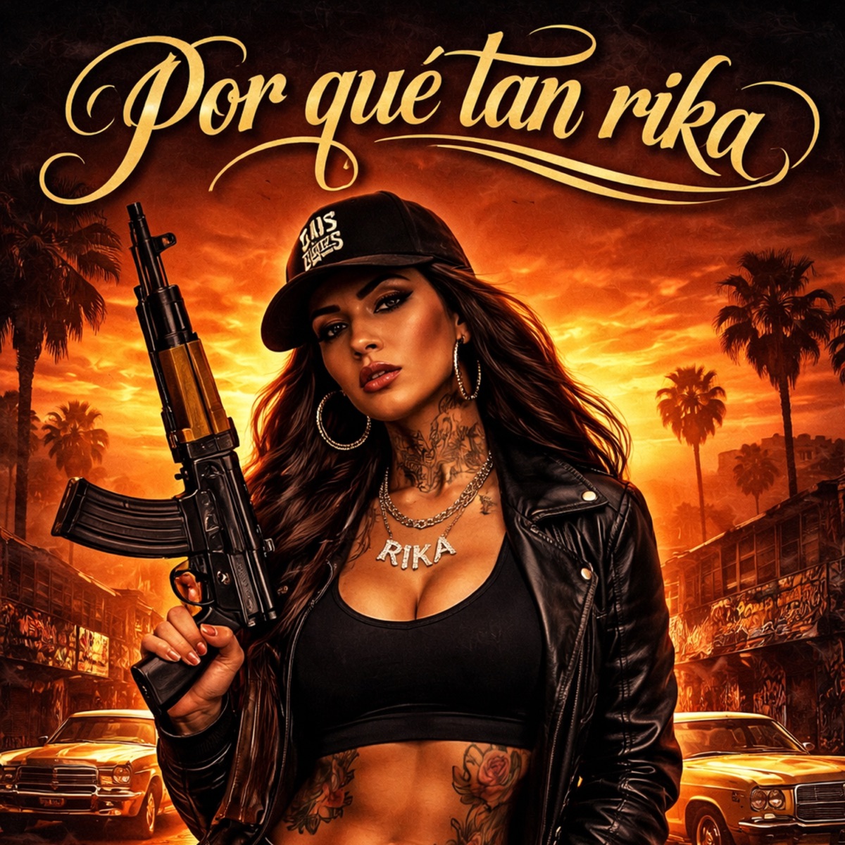 POR QUE TAN RIKA - Single by Niko Flayte 916 album cover