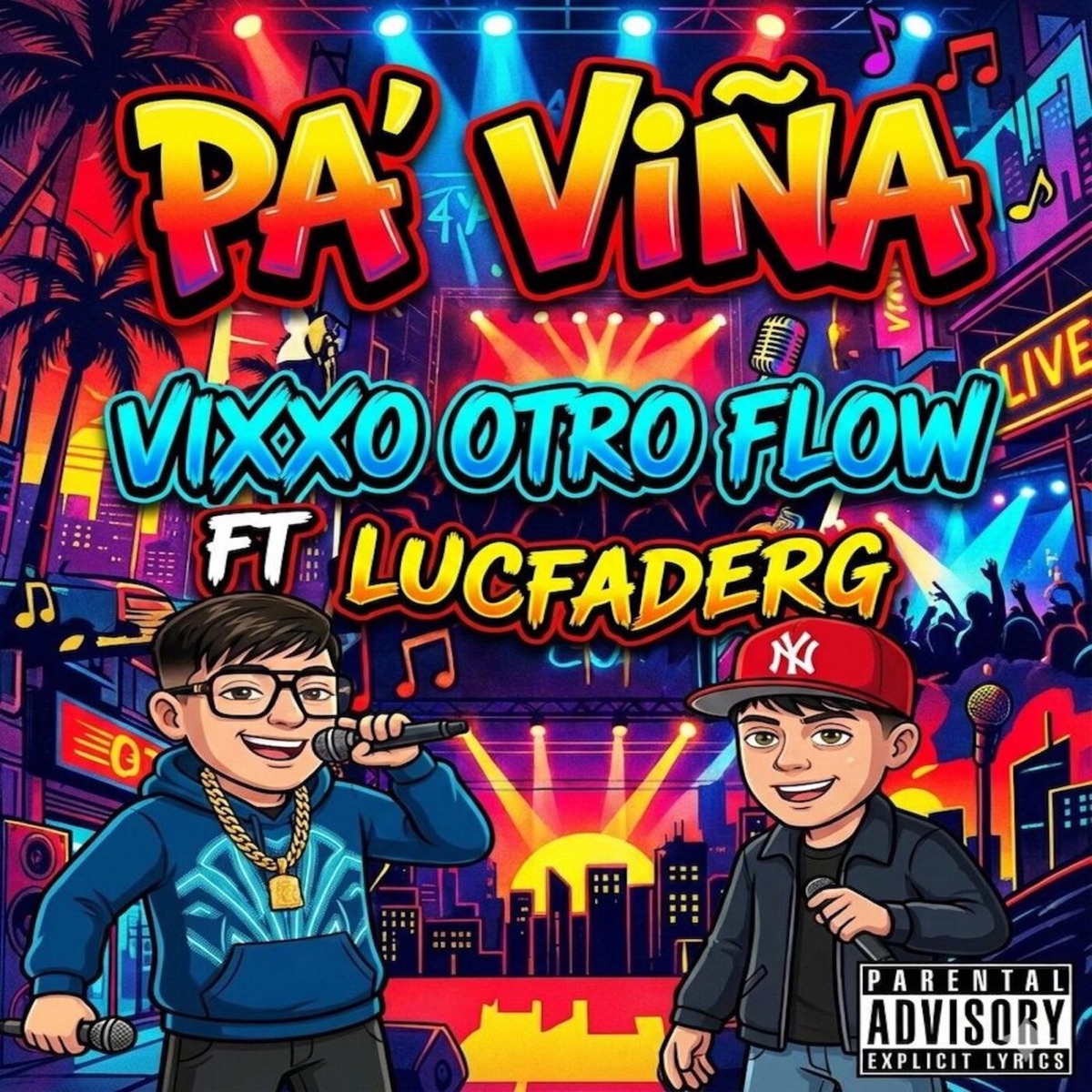 PA VIÑA (feat. Lucfader) - Single by Vixxo Otro Flow album cover