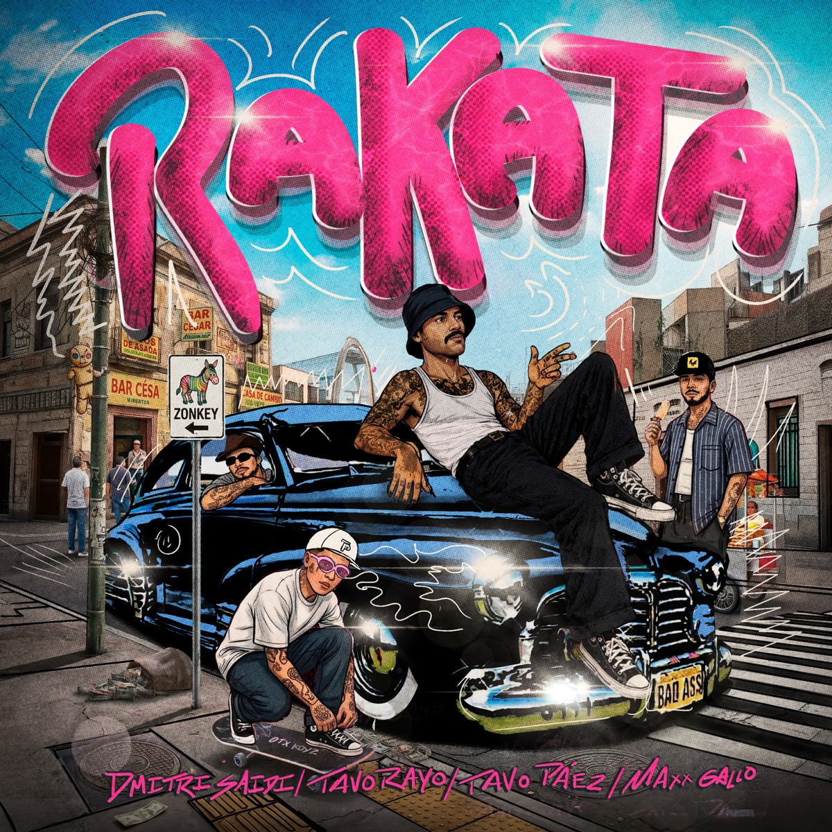 Rakata - Single by Dmitri Saidi, Maxx Gallo, Tavo Rayo & Tavo Paez album cover