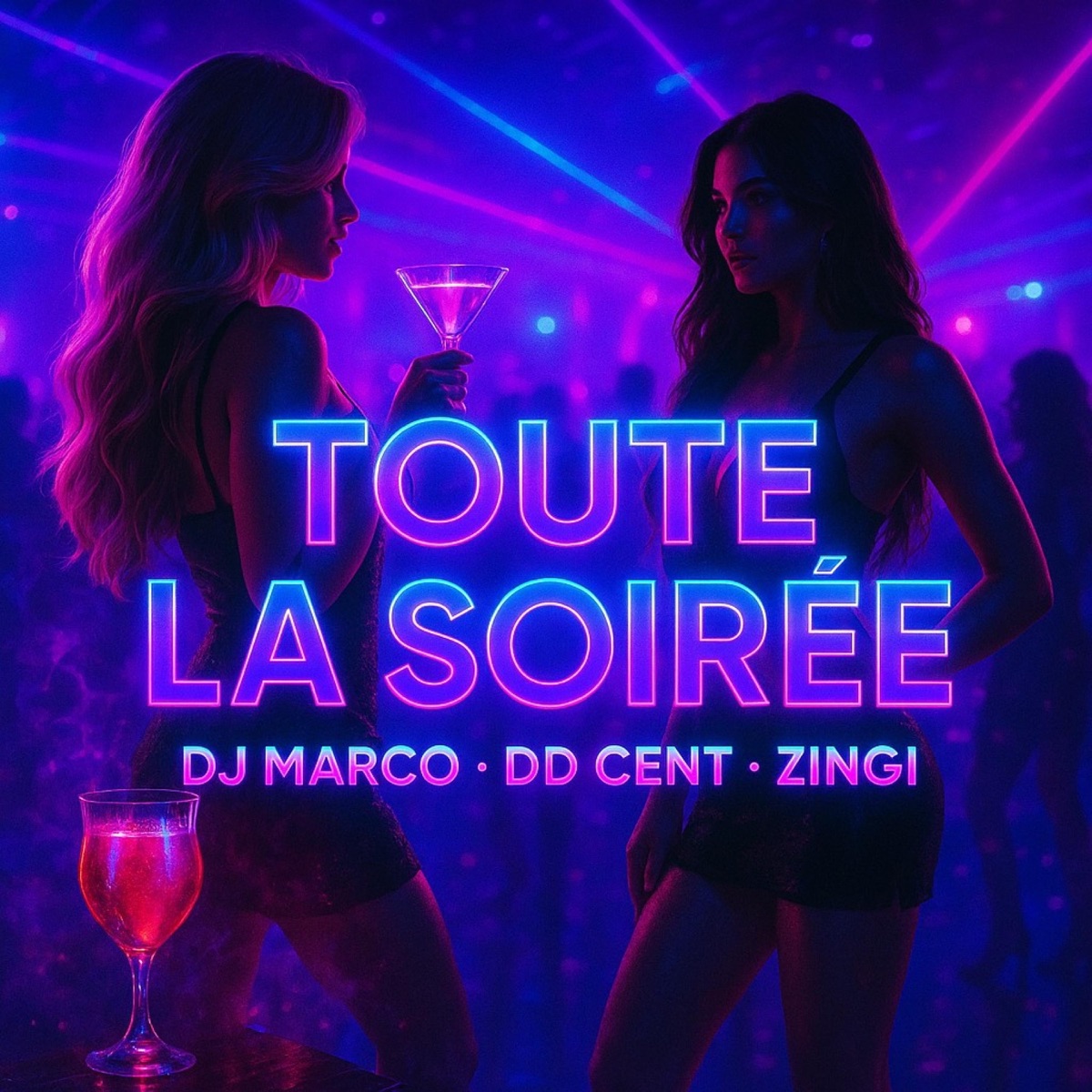 Toute La Soirée (feat. ZINGI & DD CENT) - Single by DJ MARCO The Phenomenal album cover