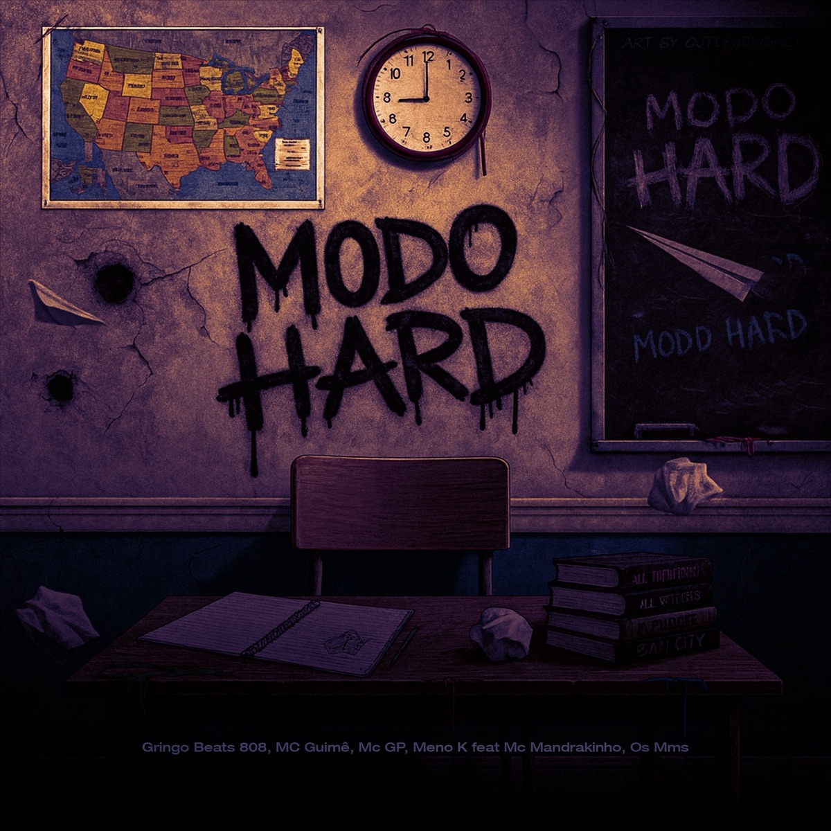 Modo Hard (feat. Mc Mandrakinho, Os MMs) - Single by Gringobeats808, MC Guime, Mc GP & MC Meno K album cover