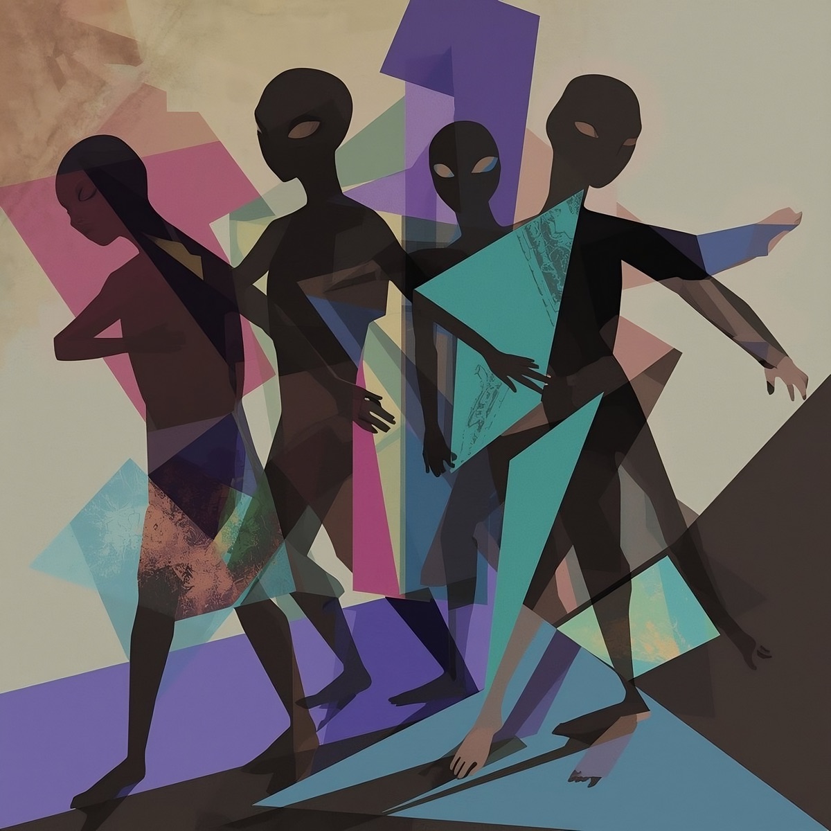 Dancing with Shadows - Single by Rett album cover