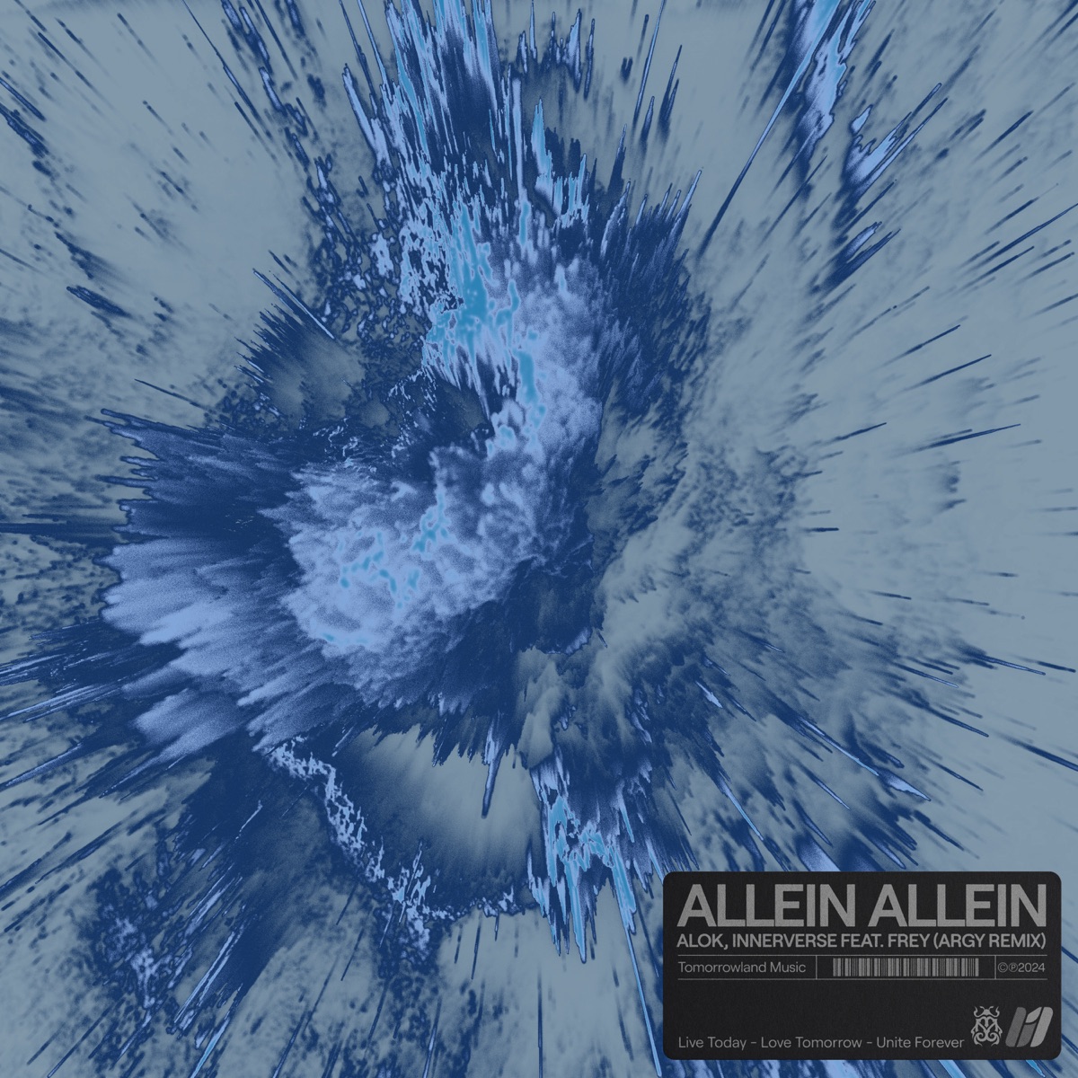 Allein Allein (Argy Remix) [feat. Frey] - Single by Alok, Innerverse & Argy album cover