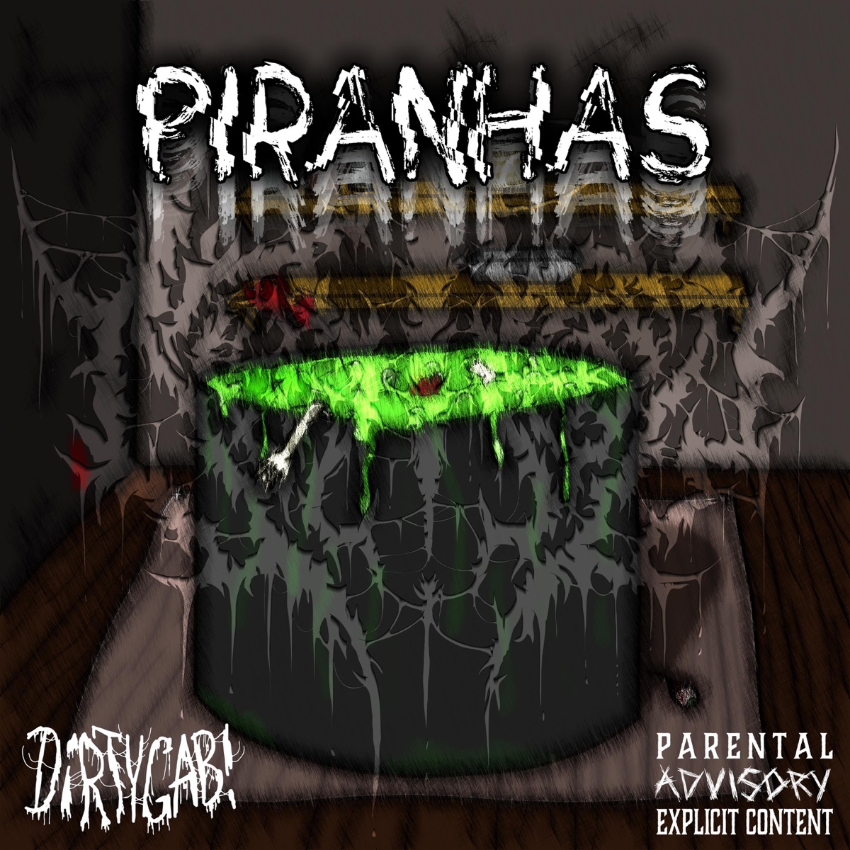 PIRANHAS - Single by DiRTYGAB! album cover