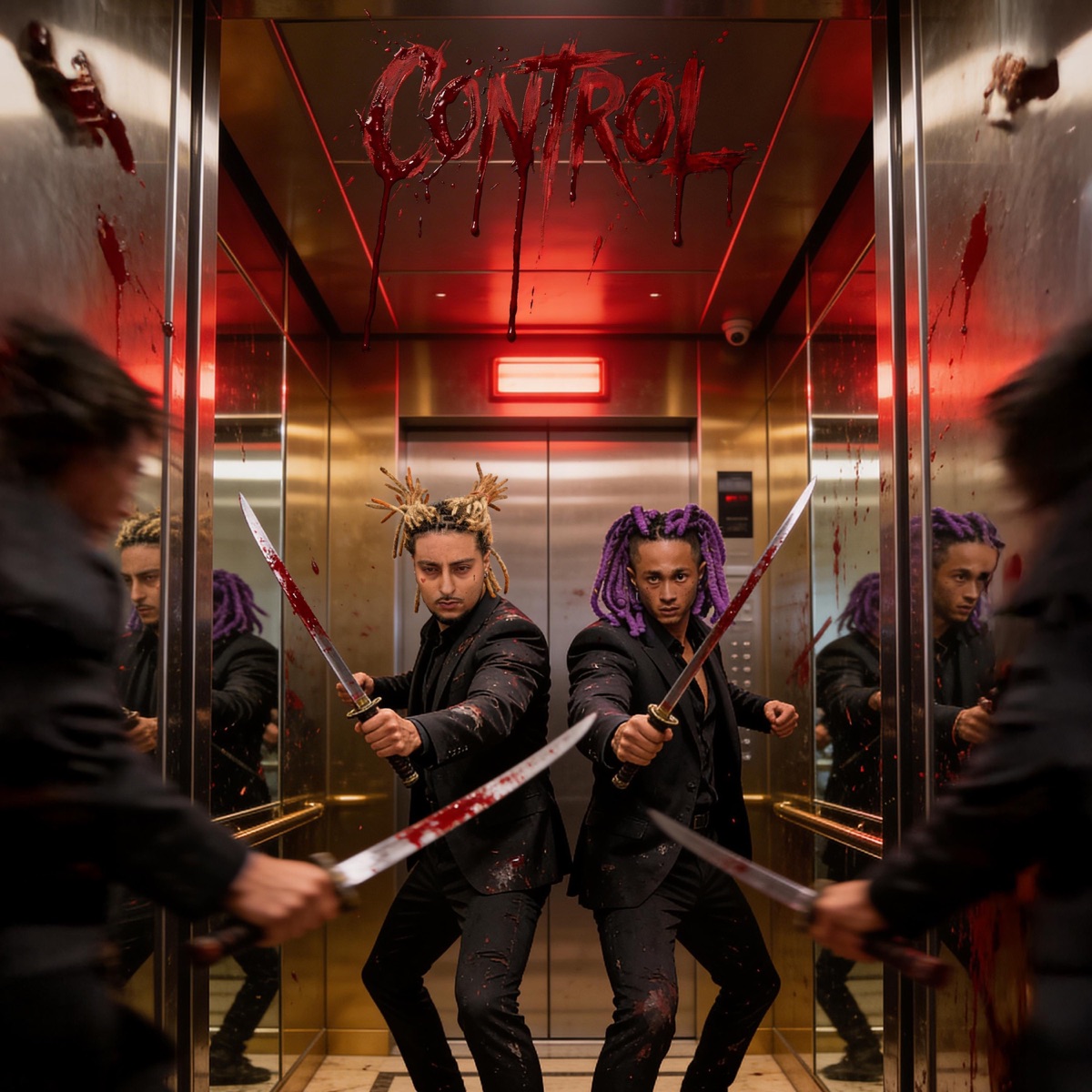CONTROL - Single by Purple, Gwala$ & 4z album cover