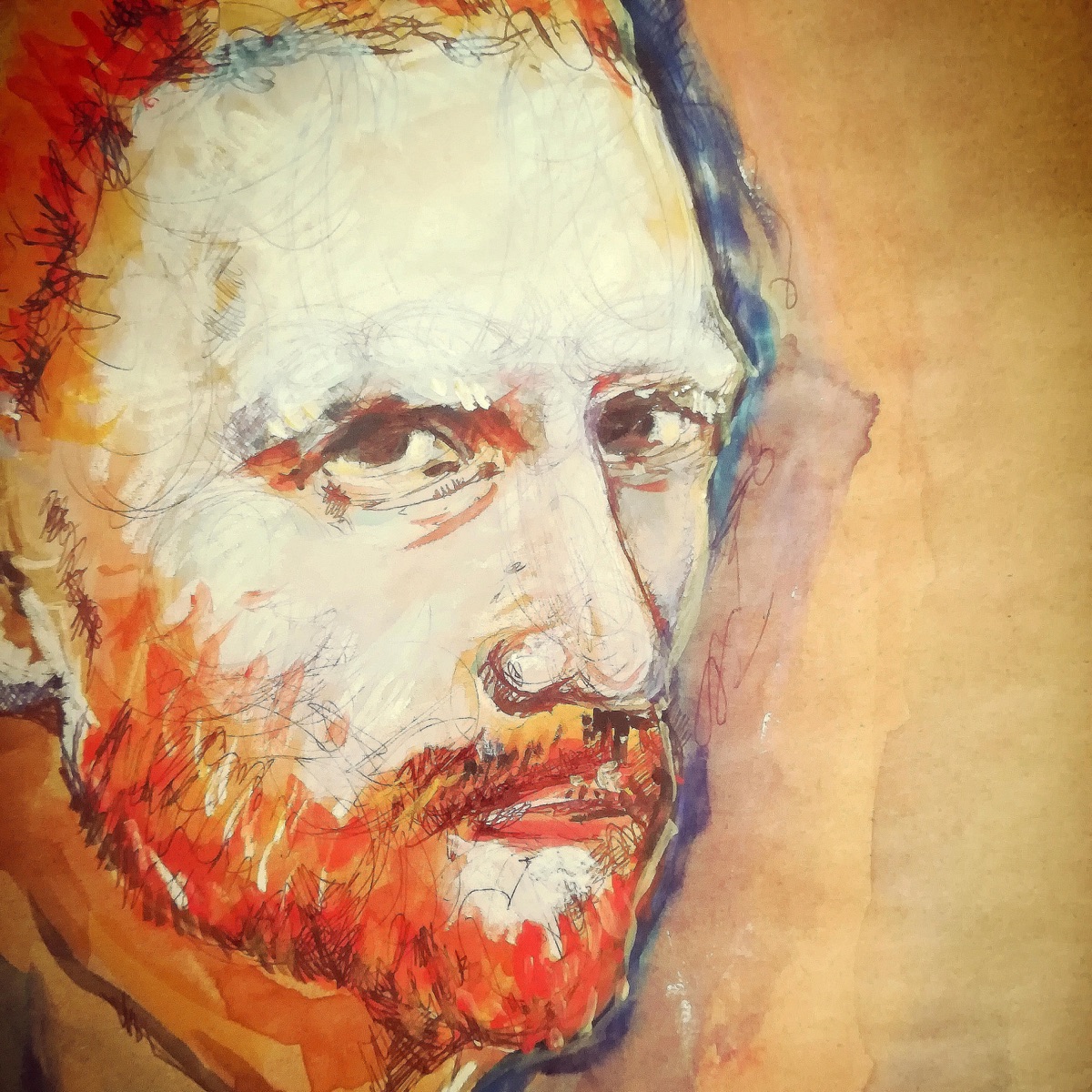 LETTER TO VINCENT (IN LOVIN' MEMORY OF VINCENT VAN GOGH) (feat. DAN MARTINAZZI) - Single by Stephanie Ocean Ghizzoni album cover