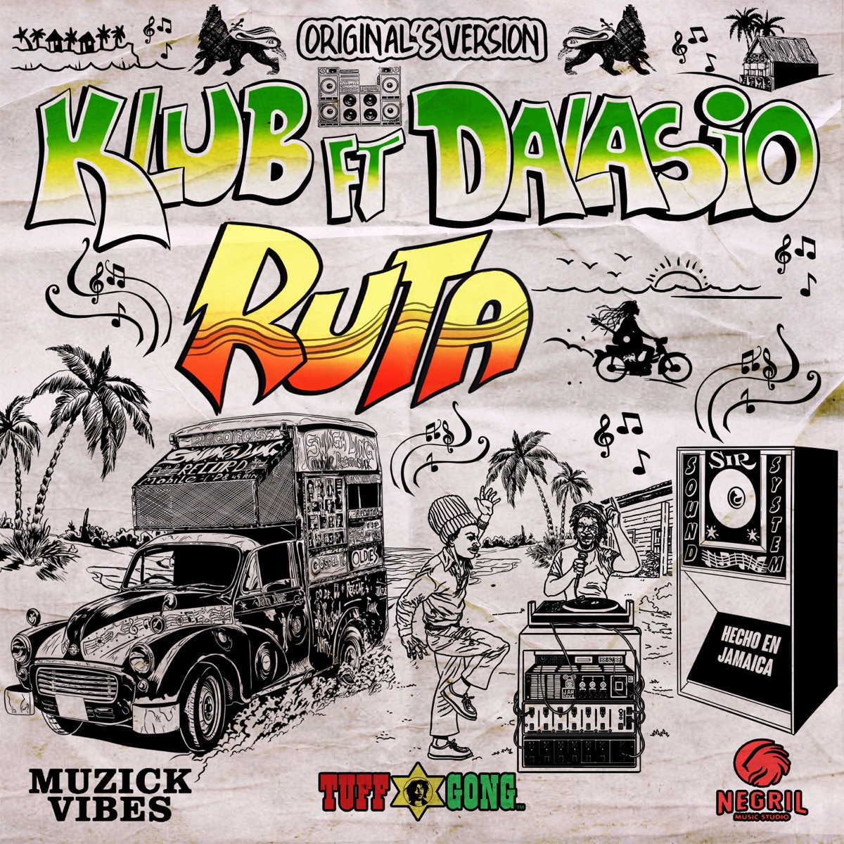 Ruta - Single by Klub & Dalasio album cover
