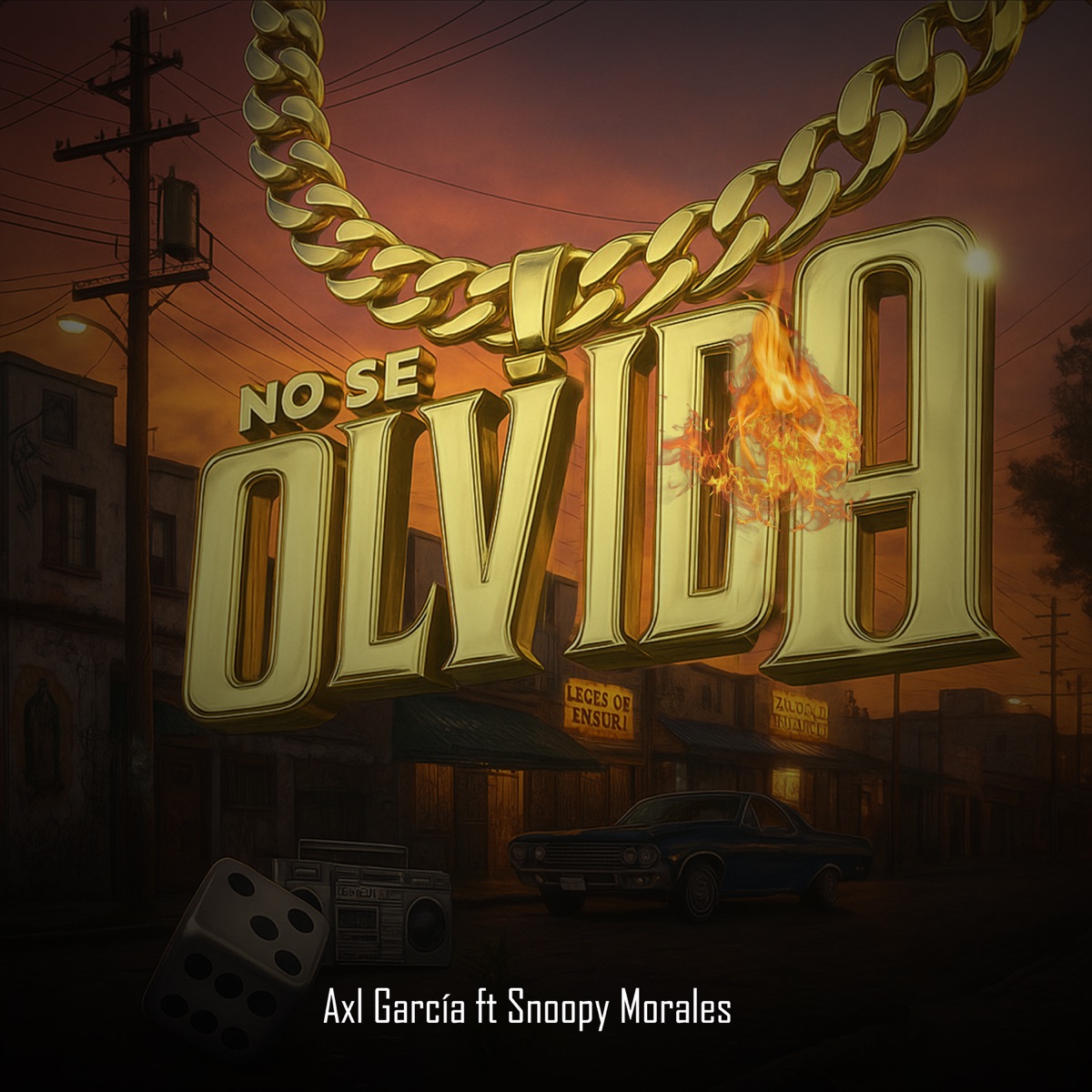No Se Olvida (feat. Snoopy Morales) - Single by Axl Garcia album cover